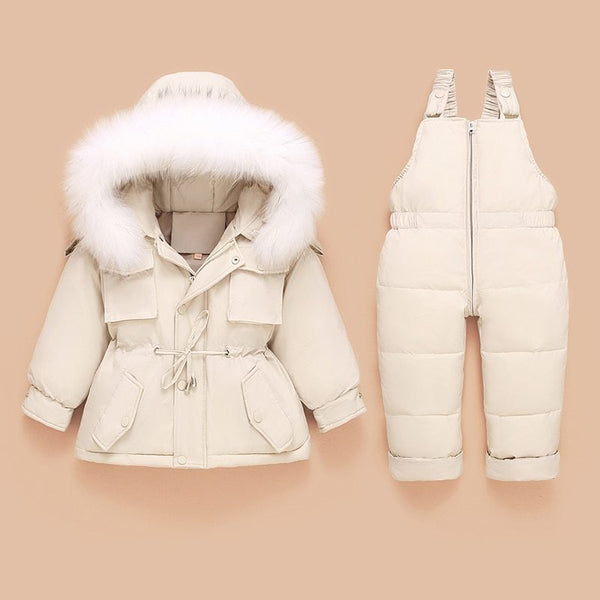 New children's down jacket suit