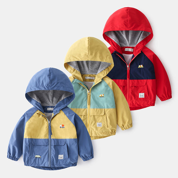 Korean Cartoon Hooded Trendy Kid