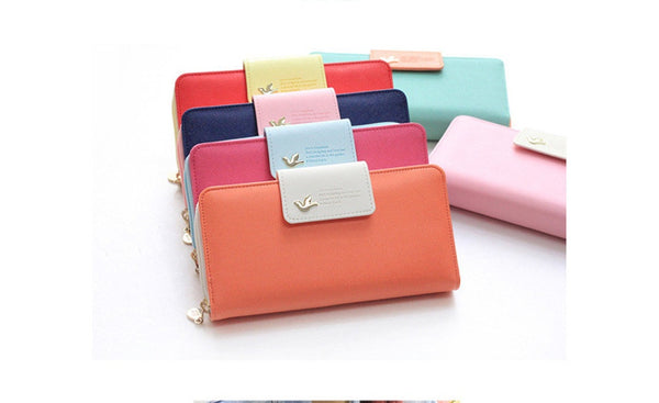 Mobile phone bag spot long zipper coin purse ladies retro bills clip clutch bag