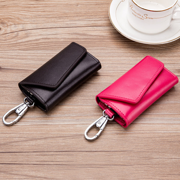 Fashionable Multifunctional Car Key Case Men's Leather