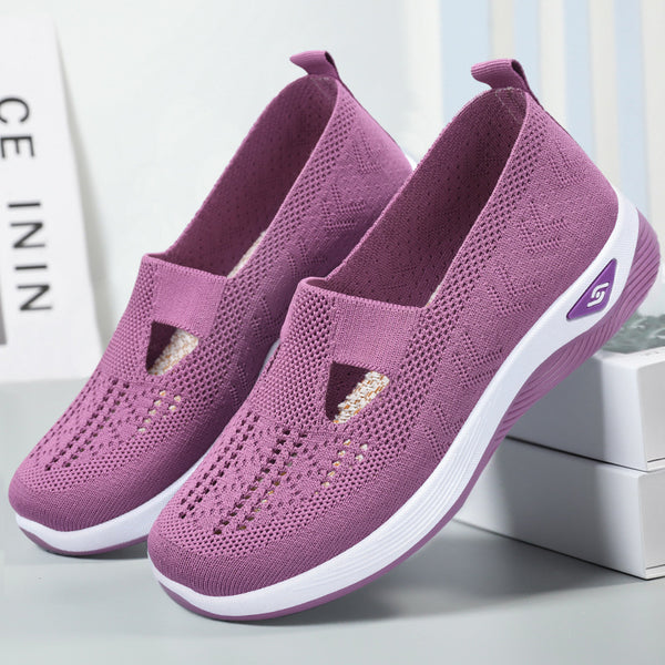 Women's Breathable Comfortable Soft Bottom Casual Mesh Shoes